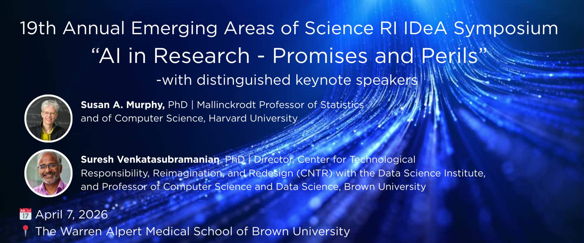 a visual representation of the symposium using information that is already included in the copy