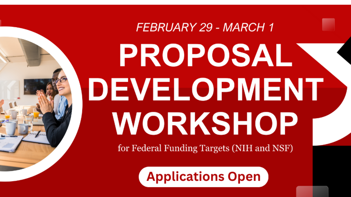 Proposal Development Workshop for Federal Funding Targets (NIH, NSF ...